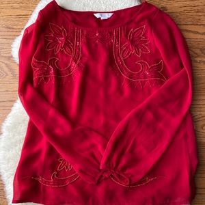 Promod long sleeve blouse